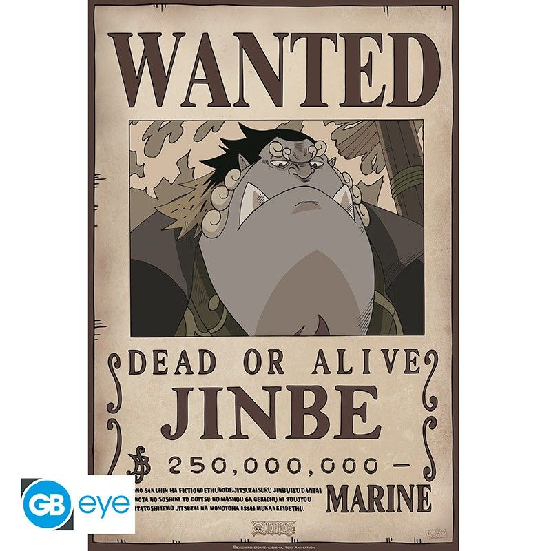 ONE PIECE - Affiche Wanted Franky New (52x35)