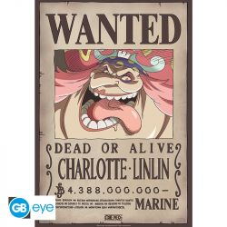POSTER ONE PIECE - WANTED BIG MOM - (52 X 35)