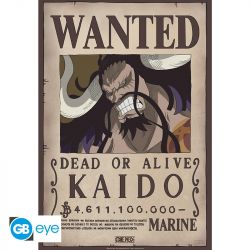 POSTER ONE PIECE - WANTED KAIDO - (52 X 35)