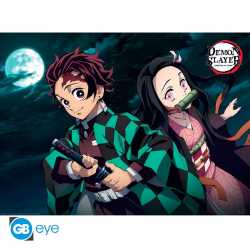 POSTER DEMON SLAYER - TANJIRO & NEZUKO - (52X38)