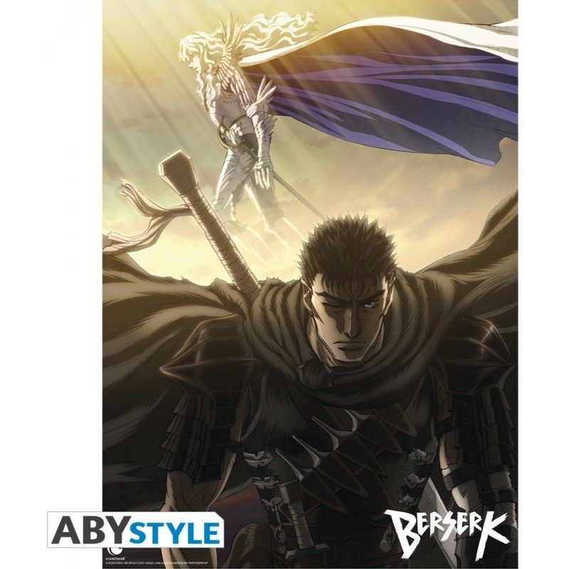 POSTER BERSERK - GUTS & GRIFFITH - (52 X 38)