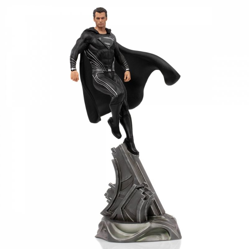 FIGURINE JUSTICE LEAGUE SNYDER SUPERMAN BLACK ST