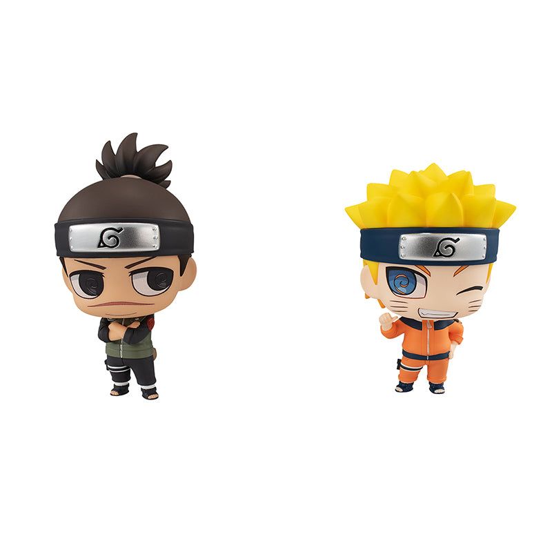 FIGURINE MINI CB NARUTO UMINO IRUKA & UZUMAKI NARUTO