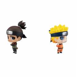 FIGURINE MINI CB NARUTO UMINO IRUKA & UZUMAKI NARUTO