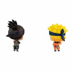 FIGURINE MINI CB NARUTO UMINO IRUKA & UZUMAKI NARUTO