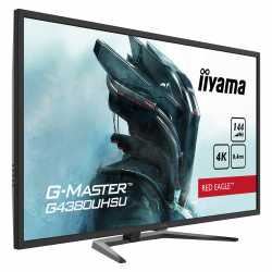 ECRAN GAMING IIYAMA 42.5 POUCES LED - G-MASTER G4380UHSU-B1 RED EAGLE - 144HZ / HDR400/ FREESYNC PREMIUM