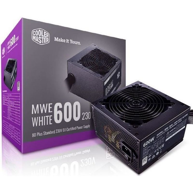 ALIM COOLER MASTER MWE 600W V2- 80+ WHITE