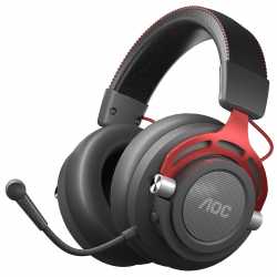 CASQUE GAMER AOC GH401 SANS FIL ET FILAIRE - 17H ( MULTIPLATEFORME )