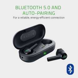 AURICULAIRE RAZER IN EAR HAMMERHEAD TRUE WIRELESS IPX4 BLACK