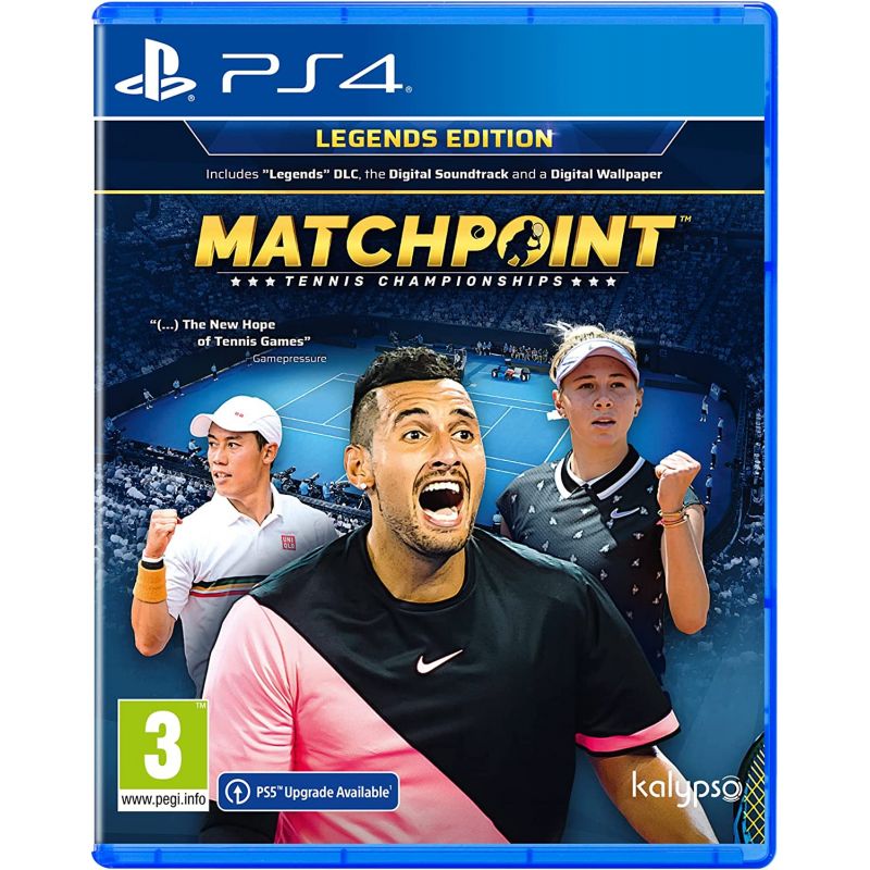 MATCHPOINT: TENNIS CHAMPIONSHIPS - LEGENDS EDITION PS4