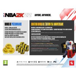 NBA 2K22 EDITION 75EME ANNIVERSAIRE PS4 OCC