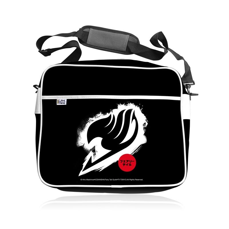 SAC FAIRY TAIL WHITE LOGO MESSENGER BAG