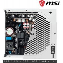 ALIMENTATION MSI MPG A750GF WHITE - 750W / GOLD