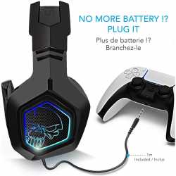 CASQUE XPERT H900 - NOIR- PS4/PS5/SWITCH/PC