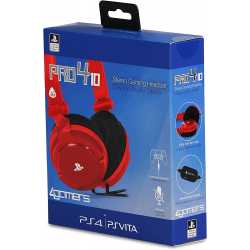 CASQUE 4 GAMERS PR04-10 ROUGE PS4