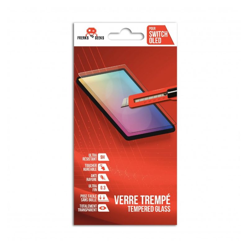 VERRE TREMPE POUR SWITCH OLED