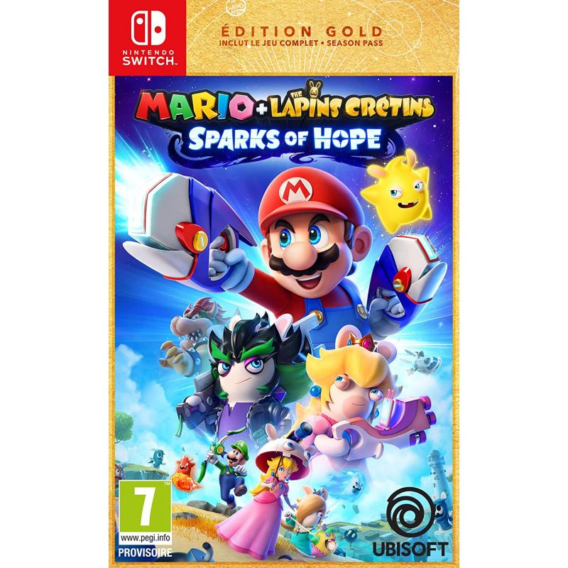 MARIO + LES LAPINS CRETINS SPARKS OF HOPE (GOLD EDITION) SWITCH