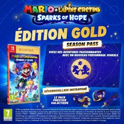 MARIO + LES LAPINS CRETINS SPARKS OF HOPE (GOLD EDITION) SWITCH
