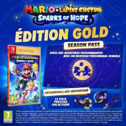 MARIO + LES LAPINS CRETINS SPARKS OF HOPE (GOLD EDITION) SWITCH