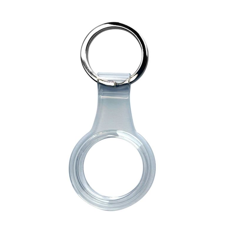 AIRTAG PORTE-CLES TPU - CLEAR