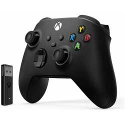 MANETTE XBOX SERIES X CARBON BLACK + ADAPTATEUR BLUETOOTH PC