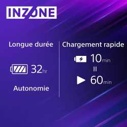 CASQUE GAMING SANS FIL SONY INZONE H9