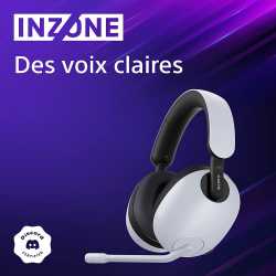 CASQUE GAMING SANS FIL SONY INZONE H7