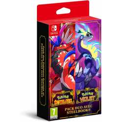 POKEMON ECARLATE ET VOILET PACK DUO + STEELBOOK