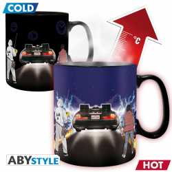 MUG HEAT CHANGE - RETOUR VERS LE FUTUR-460 ML TIME MACHINE