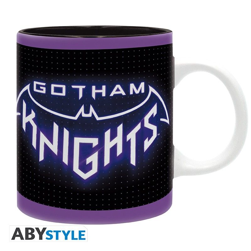 MUG DC COMICS -320 ML - GOTHAM KNIGHTS LOGOS - SUBLI