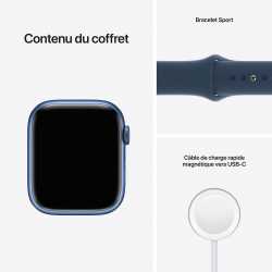 APPLE WATCH SERIE 7 45MM BLUE AC/BLUE AB