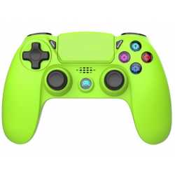 MANETTE PS4 SANS FIL FLASHY GREEN POUR PS4 AVEC PRISE JACK 3.5 MM