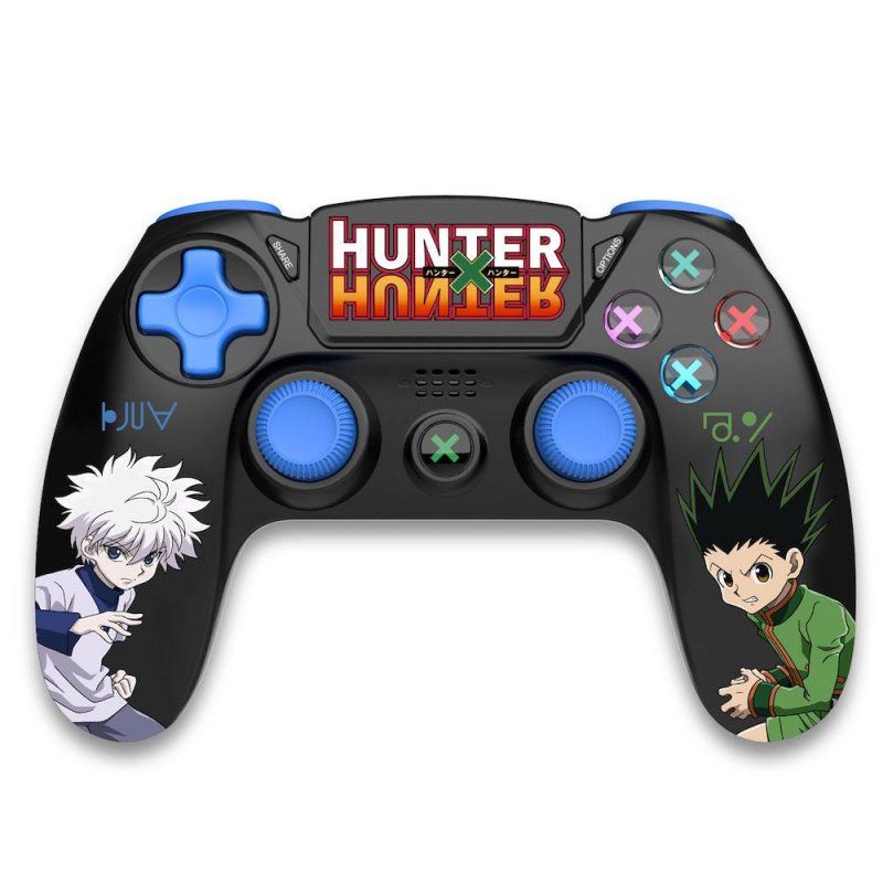 MANETTE SANS FIL PS4 HUNTER X HUNTER- + PRISE JACK - DUO GON KIRUA