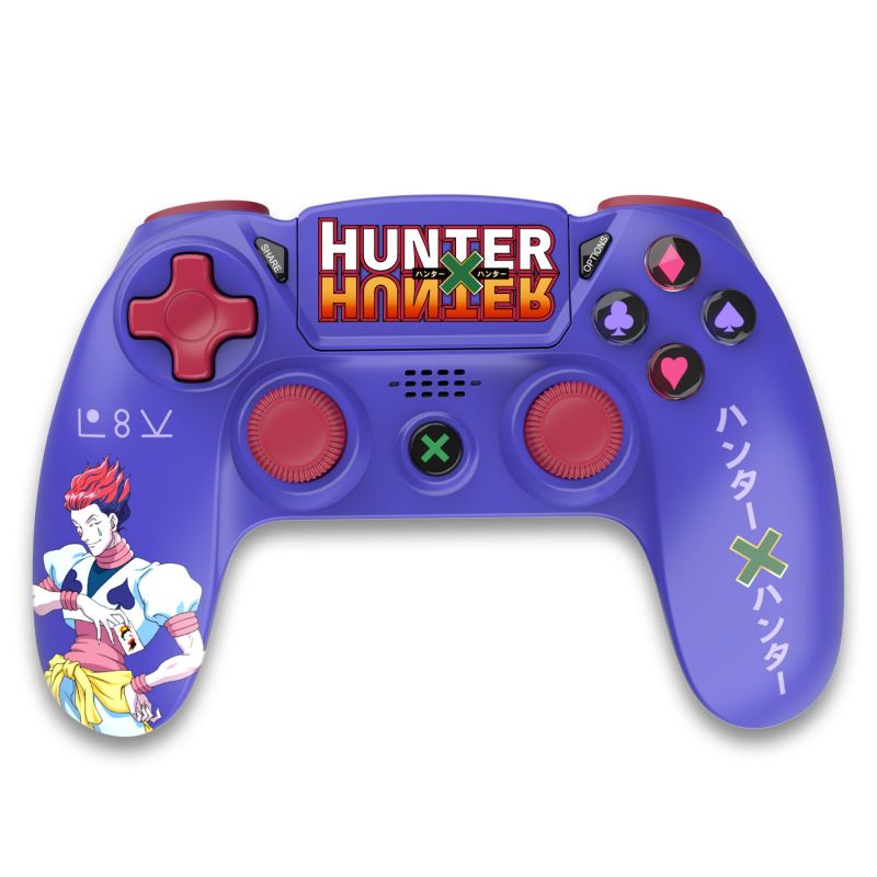 MANETTE SANS FIL PS4HUNTER X HUNTER- + JACK POUR CASQUE - VIOLET - HISOKA