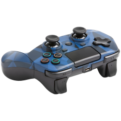 MANETTE SANS FIL GP4S - PS4 - SNAKEBYTE BLEU CAMO