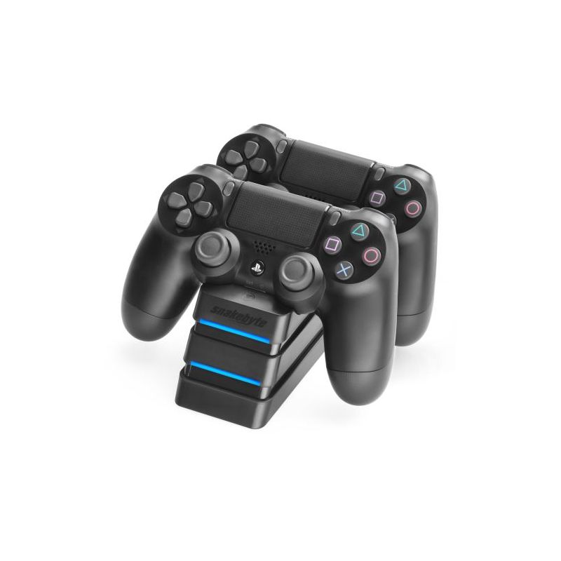 CHARGEUR SNAKEBYTE PS4 TWIN:CHARGE 4 BLACK