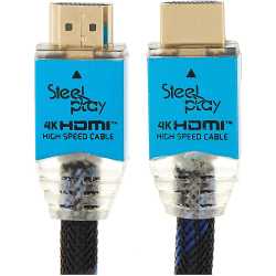 CABLE HDMI STEELPLAY - 4K 2.0 HDMI HIGH SPEED ULTRA HD LED CABLE 2M (PS4/PS3)