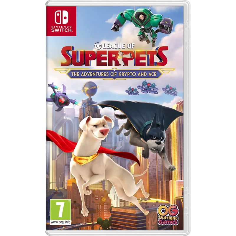 DC LEAGUE OF SUPER-PETS THE ADVENTURES OF KRYPTO AND ACE SWITCH