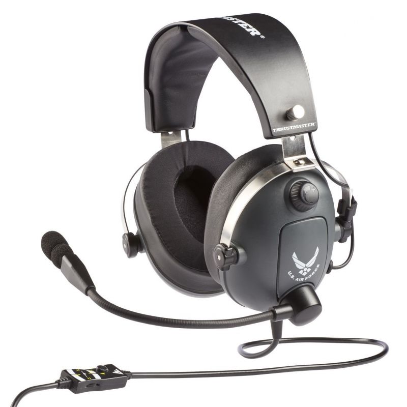 CASQUE THRUSTMASTER GAMING T-FLIGHT US AIR FORCE COMPATIBLE PC MAC