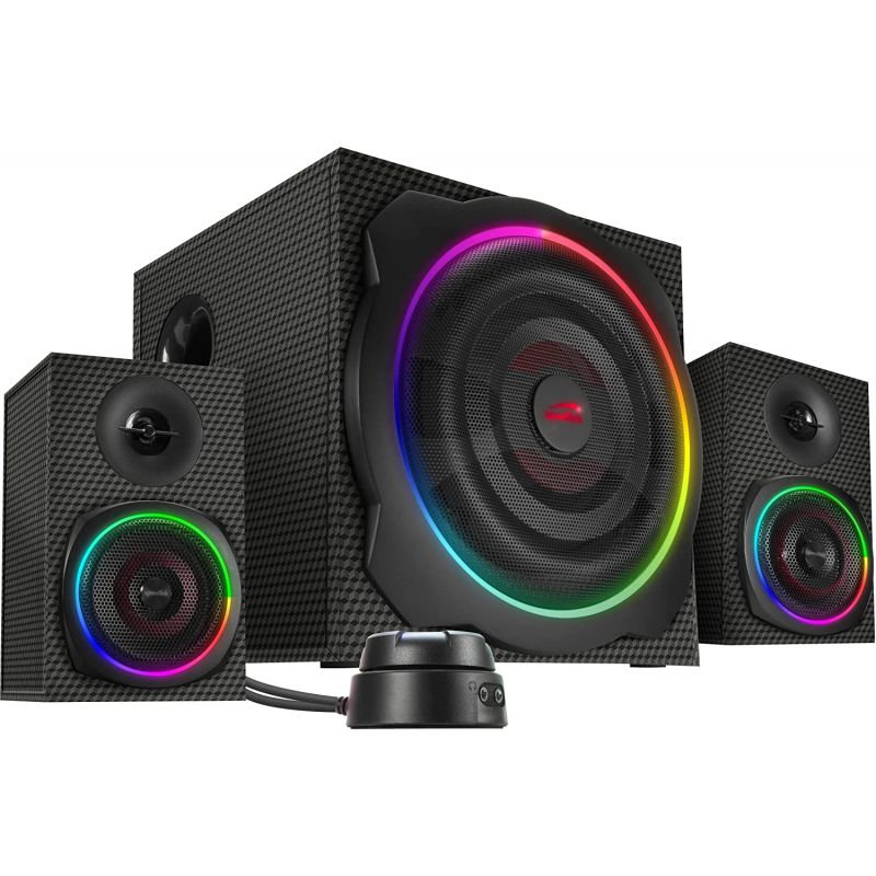 ENCEINTE SPEEDLINKGRAVITY NOIR RGB 2.1