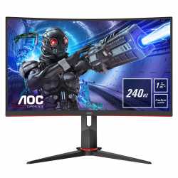 ECRAN GAMING INCURVEE AOC 31.5 POUCES LED - C32G2ZEBLACK - 240HZ- FREESYNC PREMIUM -1MS
