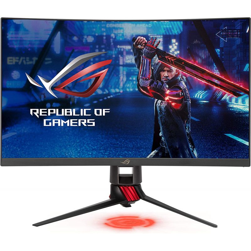 ECRAN GAMING CURVED ASUS XG27WQ 27 POUCES LED QUAD HD 1 MS BLACK - 2560 X 1440 - 165HZ ECRAN GAMING CURVED ASUS XG27WQ 27 POUCES LED QUAD HD 1 MS BLACK - 2560 X 1440 - 165HZ