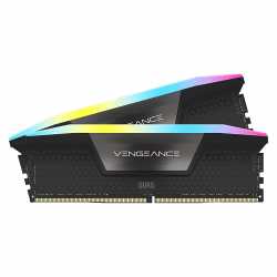 DDR 5 6200 MHZ CORSAIR VENGEANCE RGB DDR5 32 GO (2 X 16 GO) CL36 - NOIR