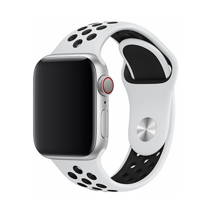 APPLEWATCH 44 MM - BRACELET SPORT SERIE DELUXE 2 - WHITE