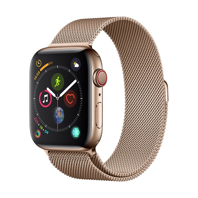 APPLEWATCH 40 MM - BRACELET BOUCLE MILANAISE - GOLD