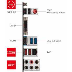 CARTE MERE MSI MPG B550 GAMING GEN3 7B86-050R AM4