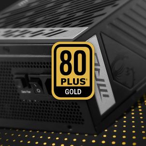 ALIM MODULAIRE MSI MPG A1000G - PCIE 5.0 - ATX 3.0 80+ GOLD