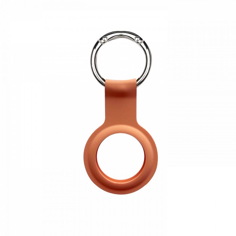 AIRTAG PORTE-CLES SILICONE - ORANGE