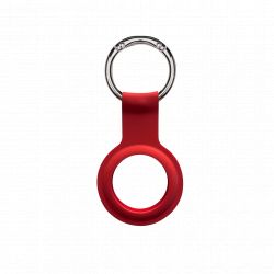 AIRTAG PORTE-CLES SILICONE - RED