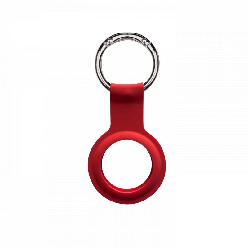 AIRTAG PORTE-CLES SILICONE - RED